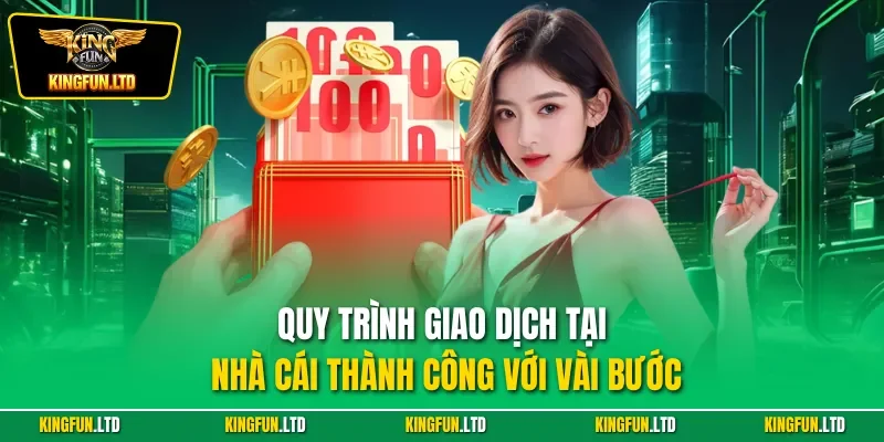 Quy trình nhận thưởng thưởng diễn ra trong vài phút